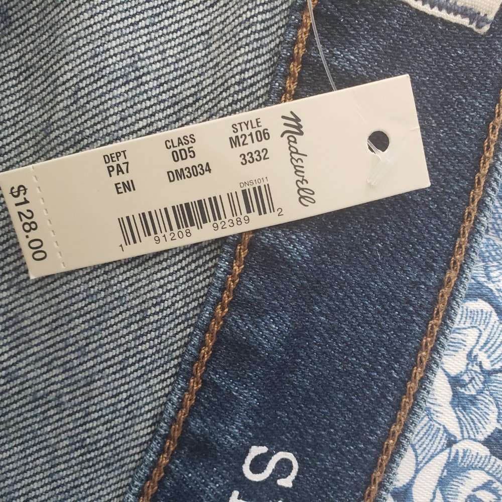 Madewell Slim Authentic Flex Jeans in Enid Wash - Picture 7 of 12